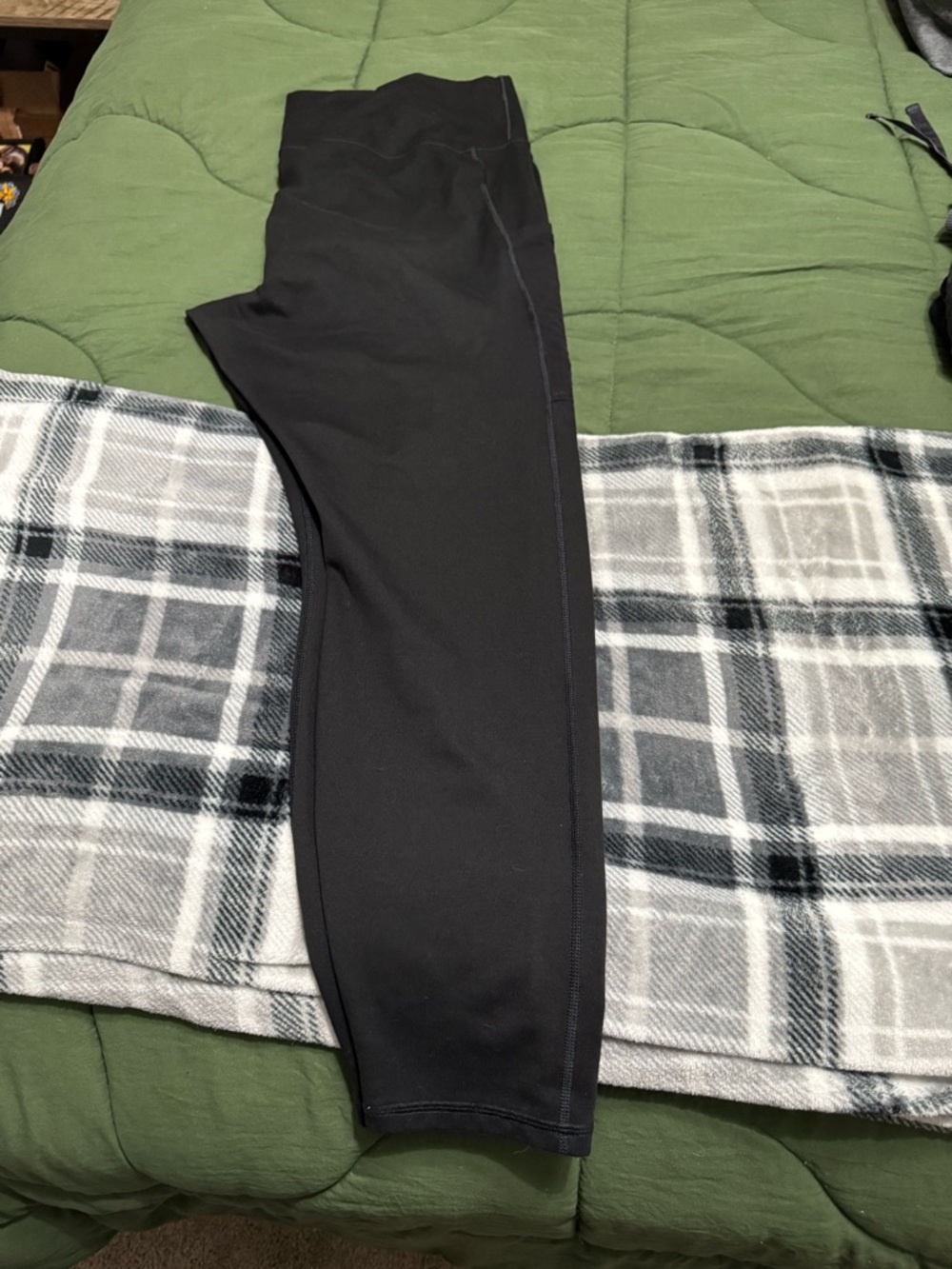 3 pairs of Fabletics PowerHold Leggings in black